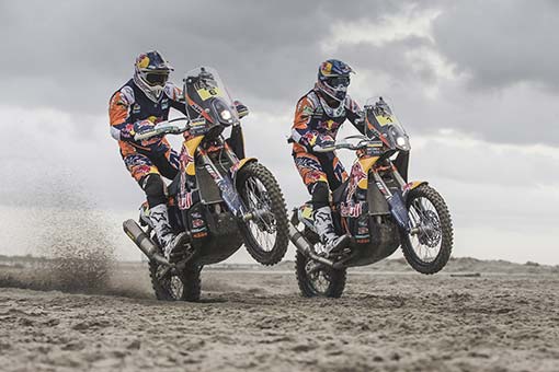 H Red Bull Desert Wings Team του Dakar 2015